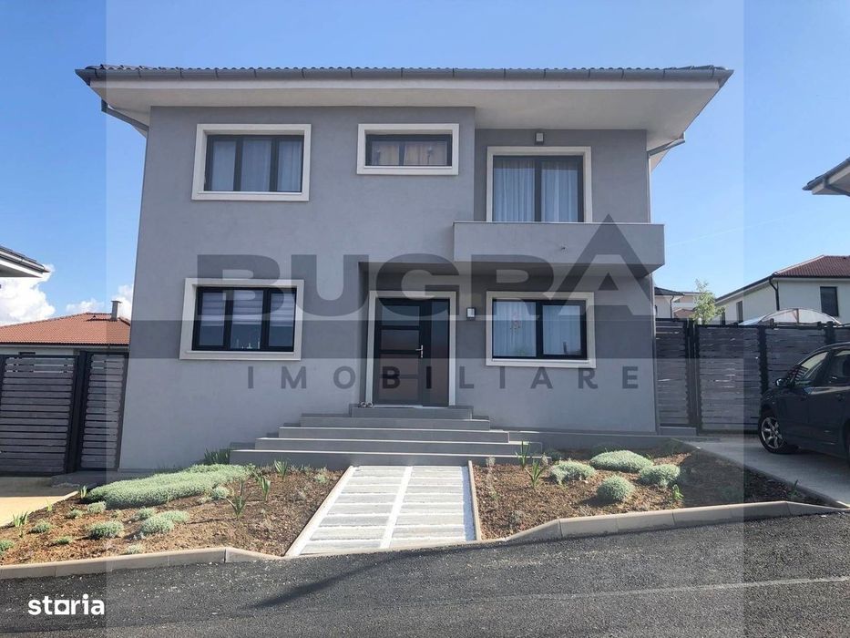 Casa individuala nouă, teren 450 mp, zona Dezmir