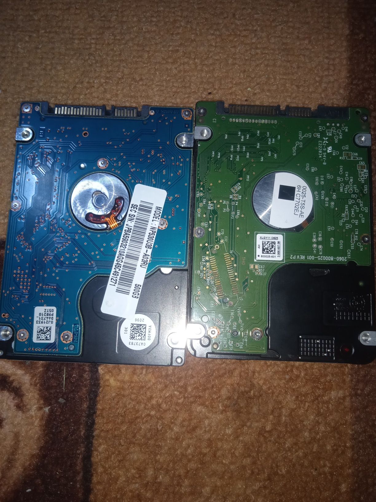 HDD диски на ноутбук