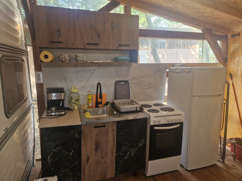 Каравана "Морска гледка" в къмпинг Ахелойска битка