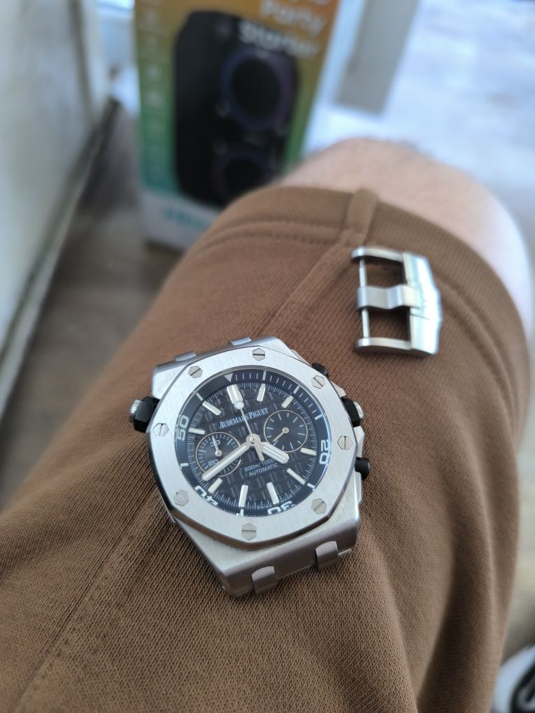 Audemars Puguet geam safir, otel inox 316L