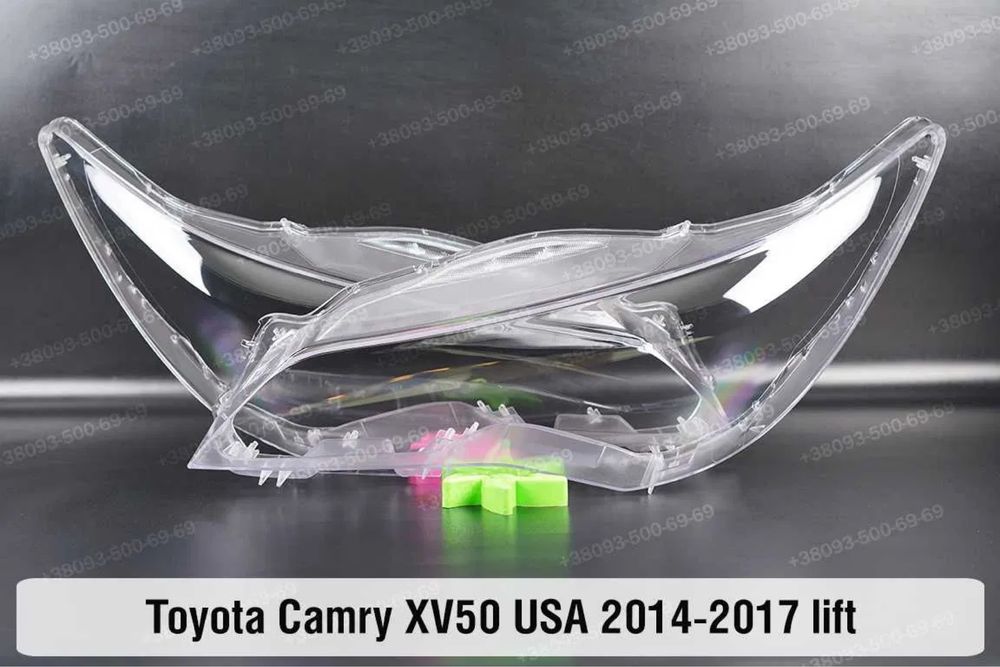 Стекла фар TOYOTA CAMRY55 USA ( Тойота Камри 55 Америка)