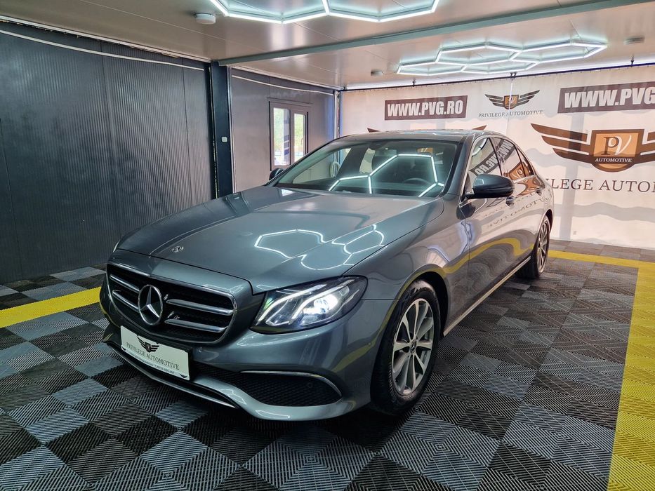 Mercedes-Benz E 1.598cm3•diesel•160 CP•9G-TRONIC•LED•Burmester•piele•CarPlay
