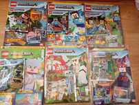 Lego Minecraft seturi mici, noi, sigilate, cu reviste