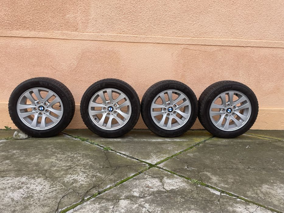 Jante bmw cu cauciucuri de iarna Micheline ALPIN 6 205/55R16