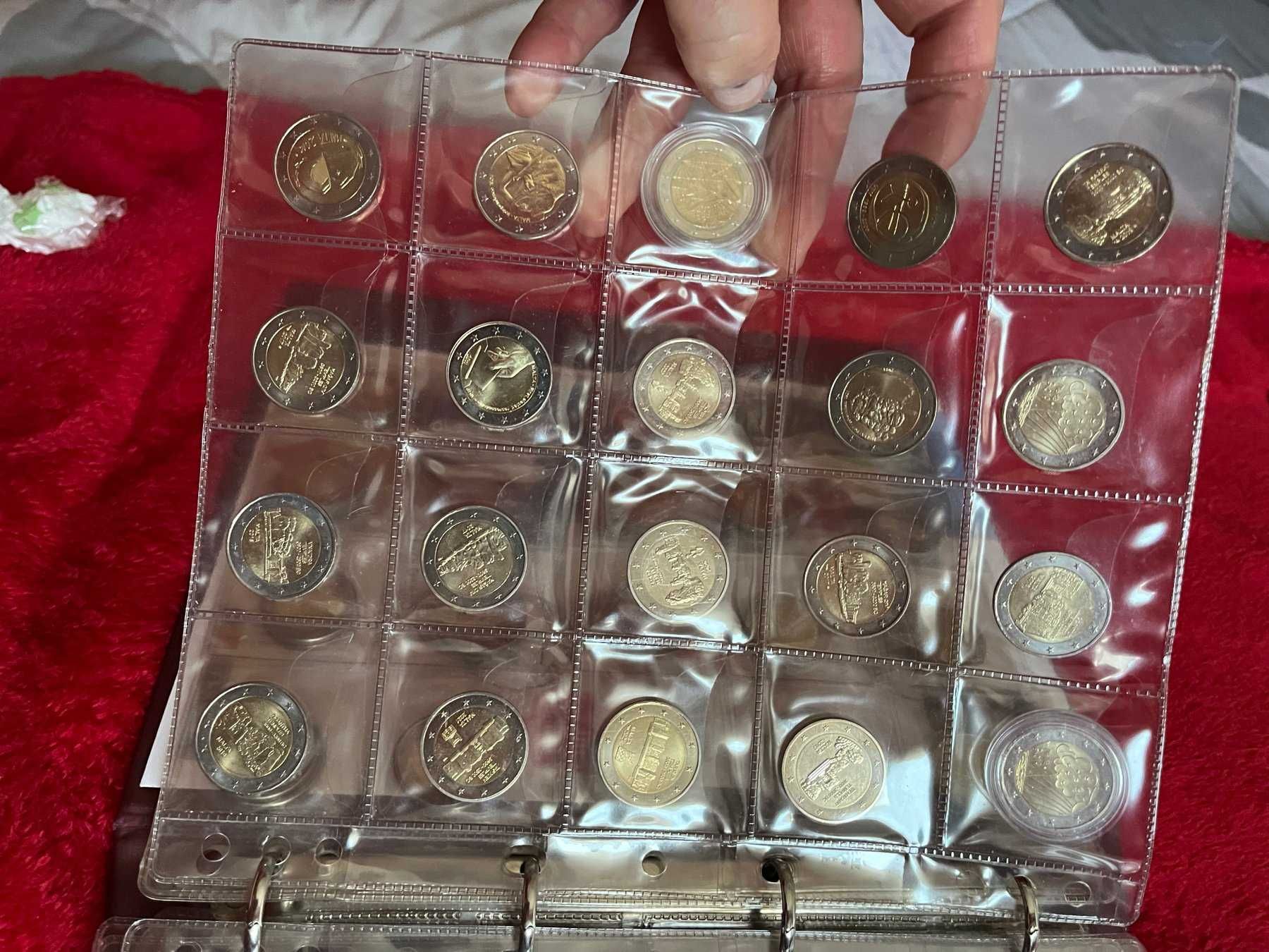 Страхотна Колекция от 450 Евро монети/UNC/ 2 Евро/ Euro coins