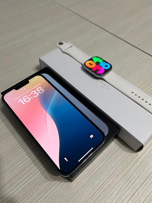 Vand Iphone 13 Pro Max si Apple Watch seria 9