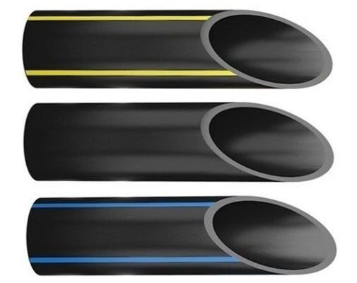 Прием пластика-трубы ПНД с полосой и без полосы.