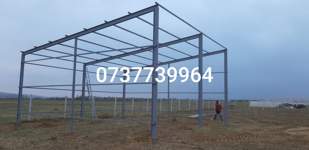 Vand sau schimb hală metalică 10*25