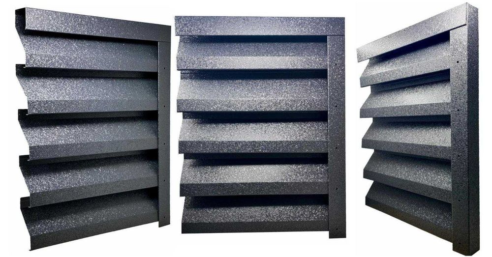Garduri din panou stil jaluzele de diferite modele si dimensiuni