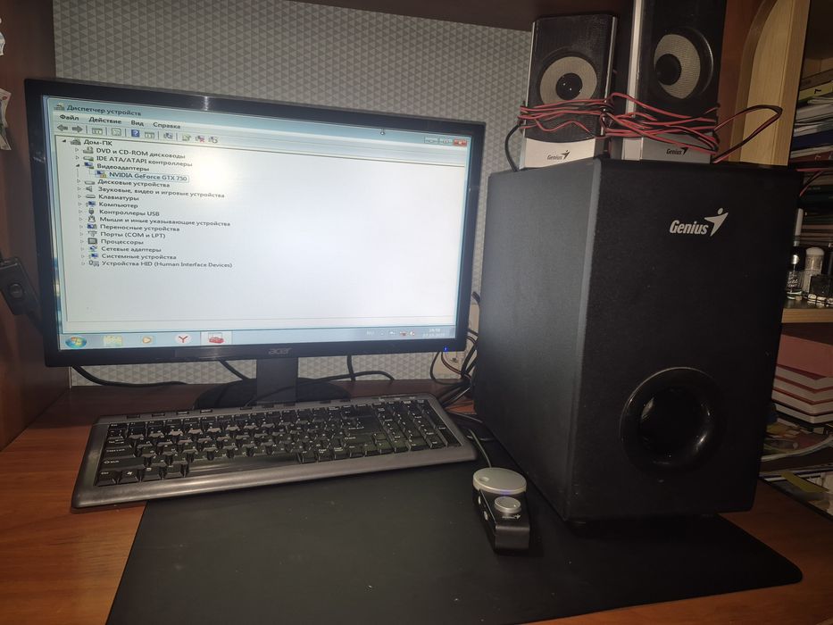 Офисный комп  в хорошем состоянии