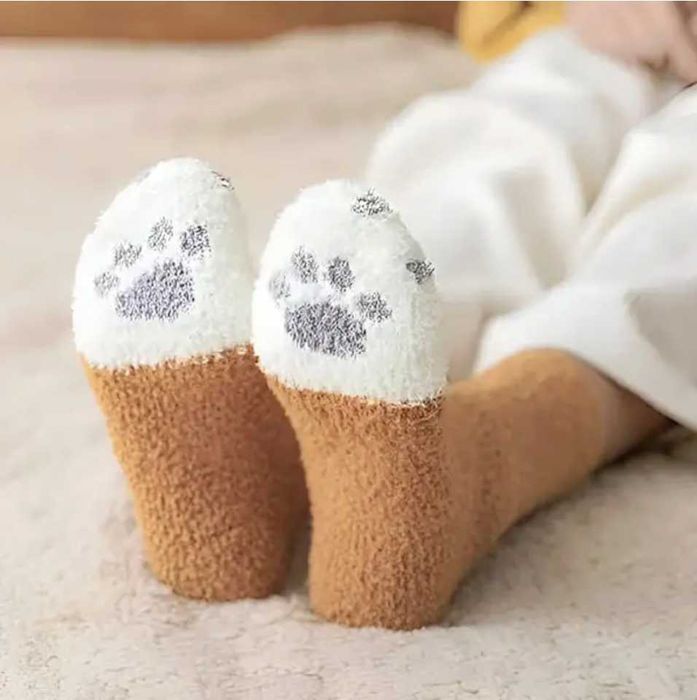 Комплект 3 Чифта Чорапи "Котешки Лапи" - GATOSOCKS