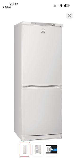 Холодильник Indesit белый