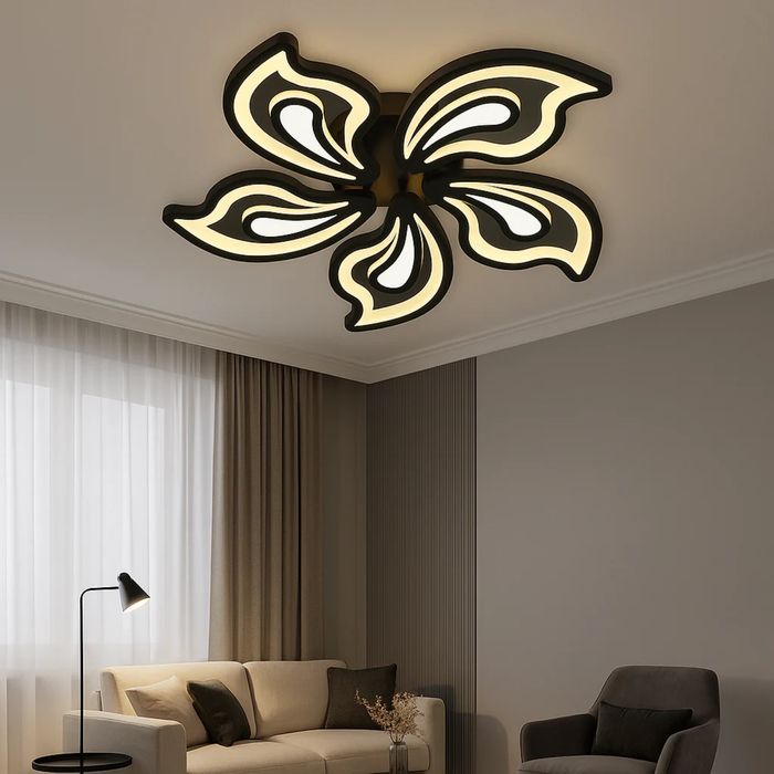 Lustra led floare
