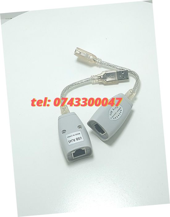 Cablu Extensie 50 Metri Usbutp Retea Lan Rj45