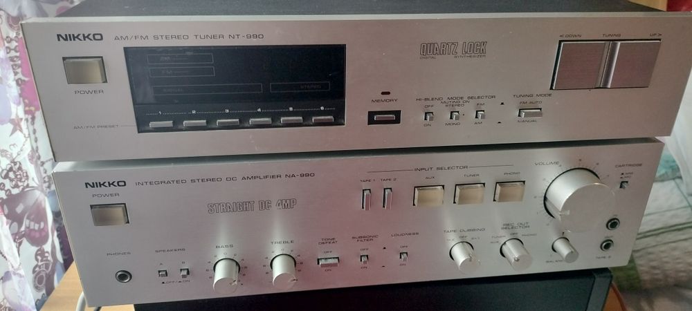 Amplificator Nikko NA 990 +tuner NT990