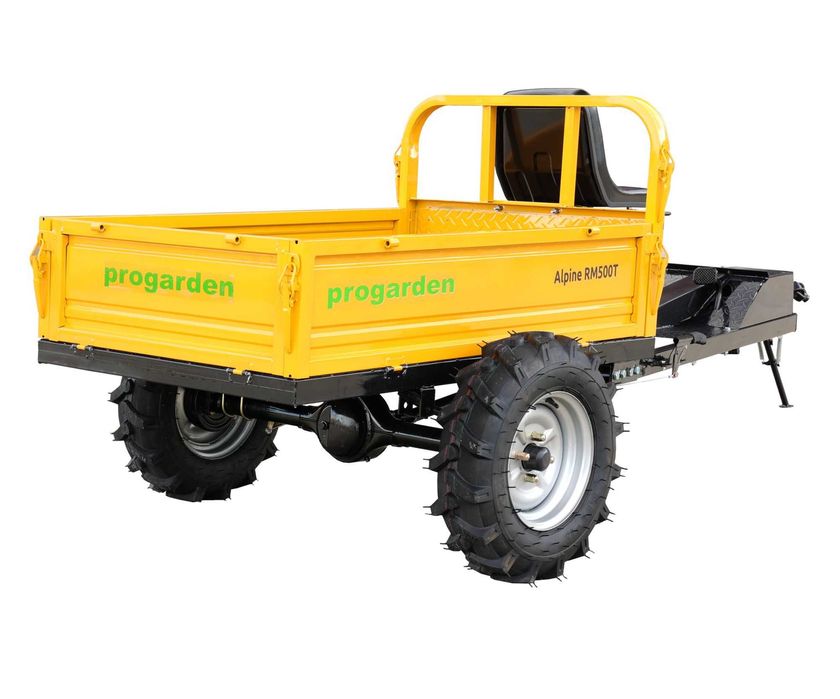 Motocultor cu tractiune 4x4 Progarden Campo 1873 Alpine, 18CP, benzina