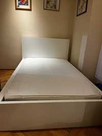 Бяло легло икеа 120 см