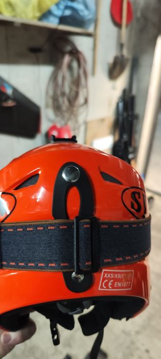 каска + маска. Размер xs