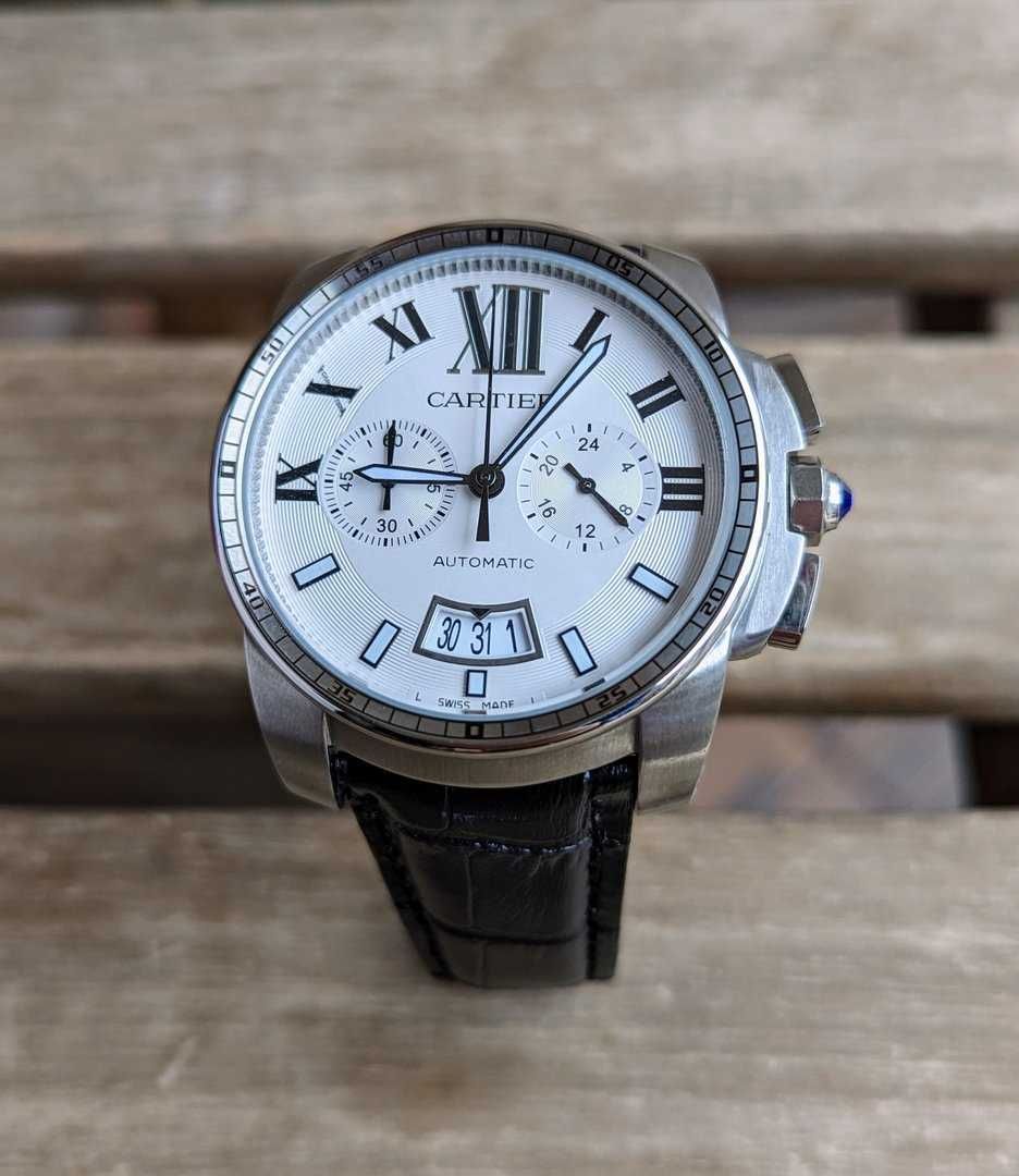 Кварцов мъжки часовник Cartier Calibre de Cartier