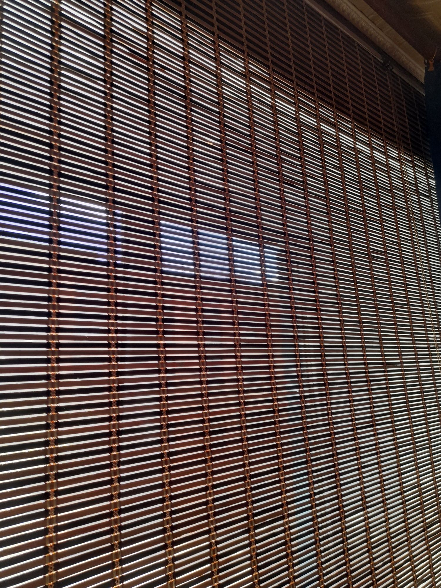 Ролл шторы из натурального бамбука