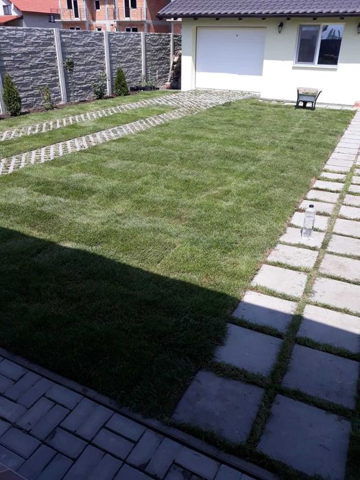 Amenajam spatii verzi / montam pavaje