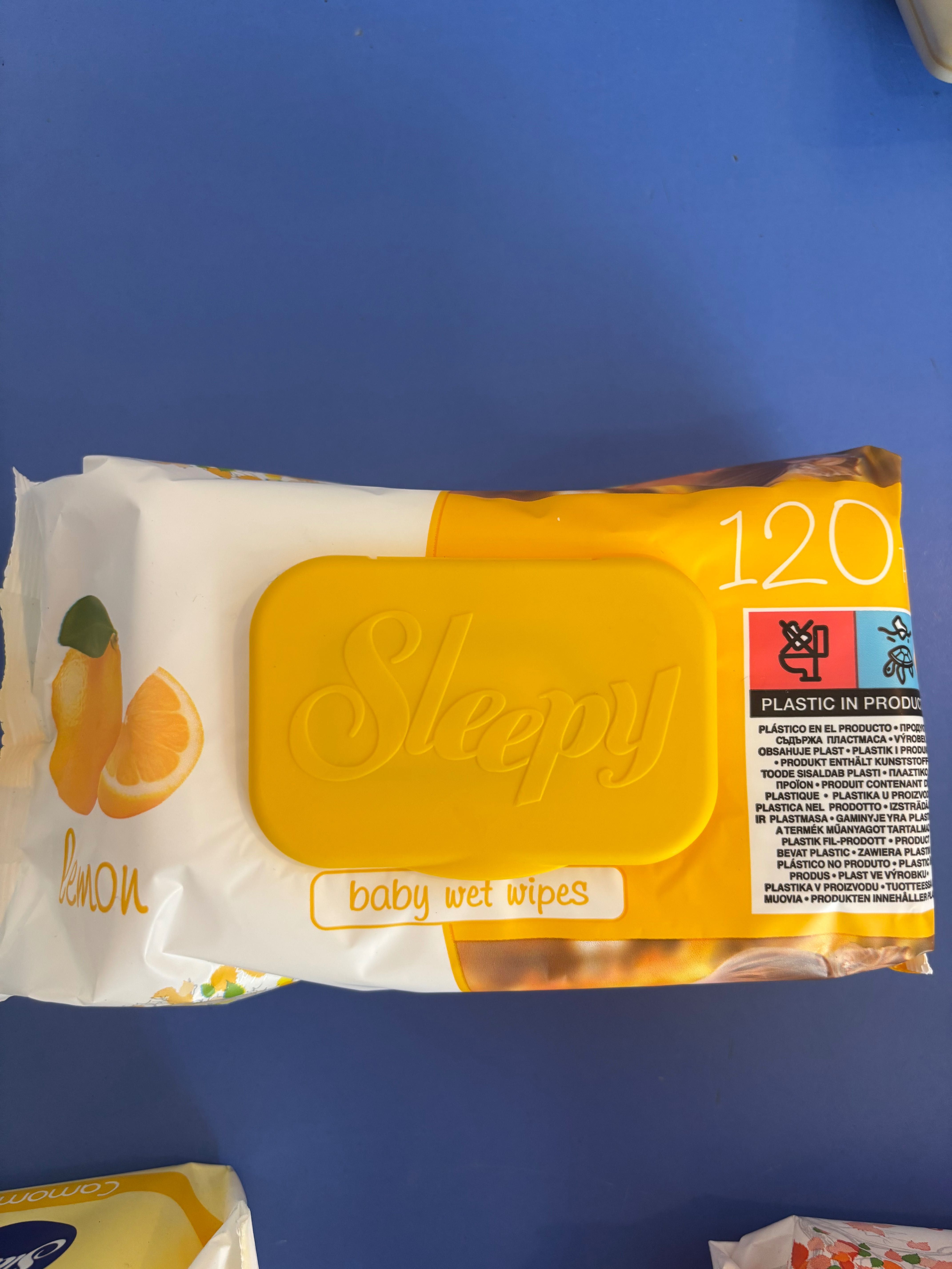 Мокри кърпи SLEEPY 120бр опаковка, различни видове