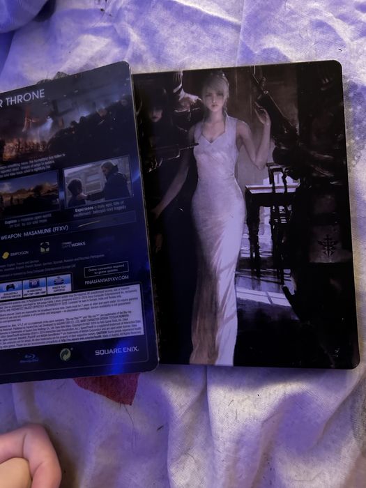 PS4 игра FINAL FANTASY 15 special edition steelbook