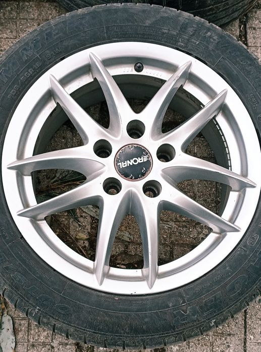 Продавам 4 броя лети джанти RONAL R46M 17" 5x112 7.0J ET49 76,0 Silver