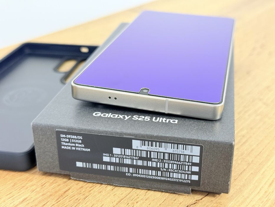 Samsung Galaxy S25 Ultra 512GB 39 зареждания!!!