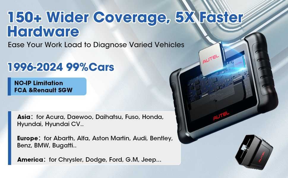 Tester auto original multimarca Autel MK808 BT PRO Android Lb Romana