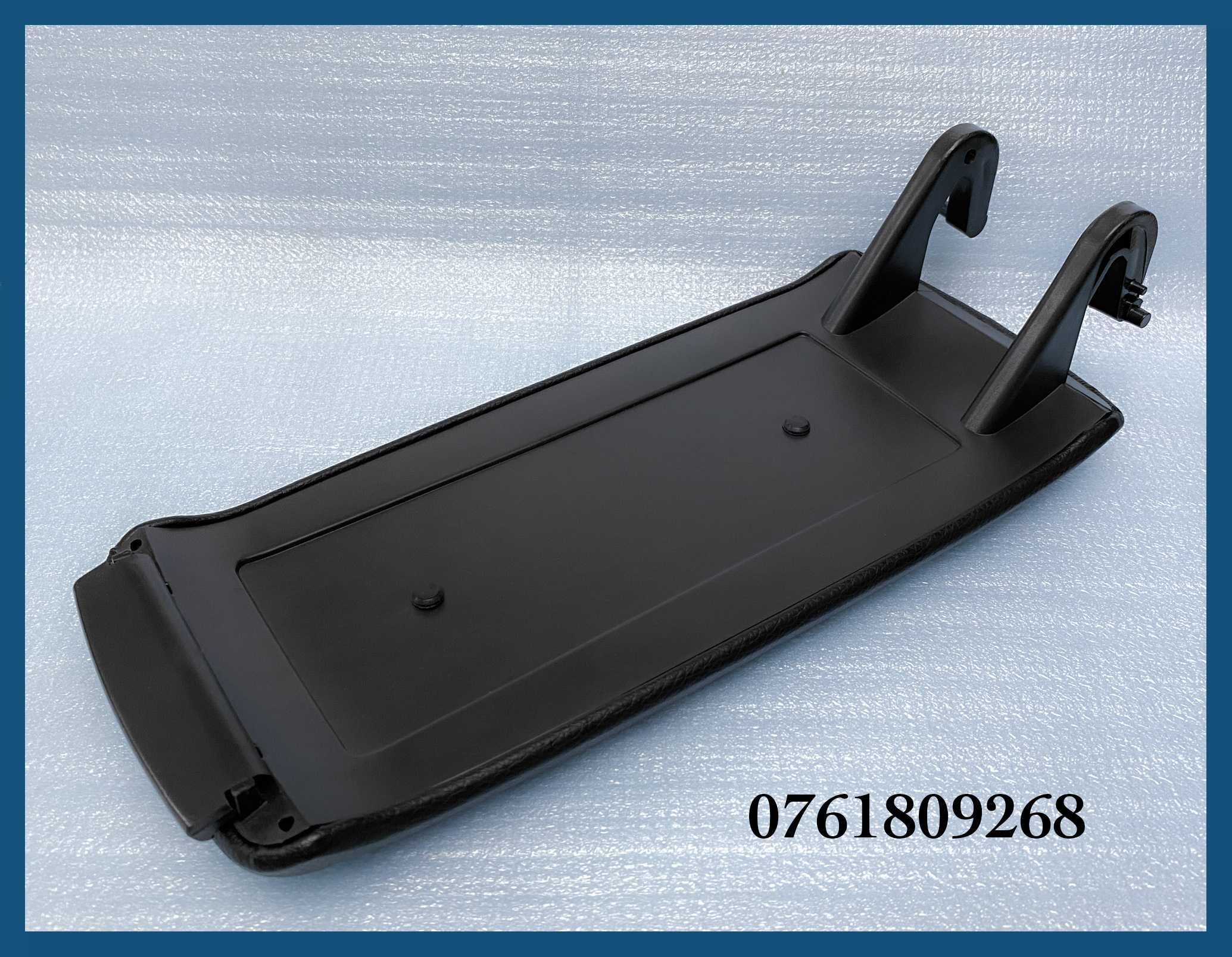 Capac piele cotiera pentru Audi A4 B7 / A6 C5 - negru / gri / bej
