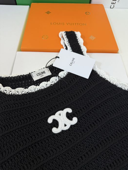 CL дамски топ от плетиво New Season