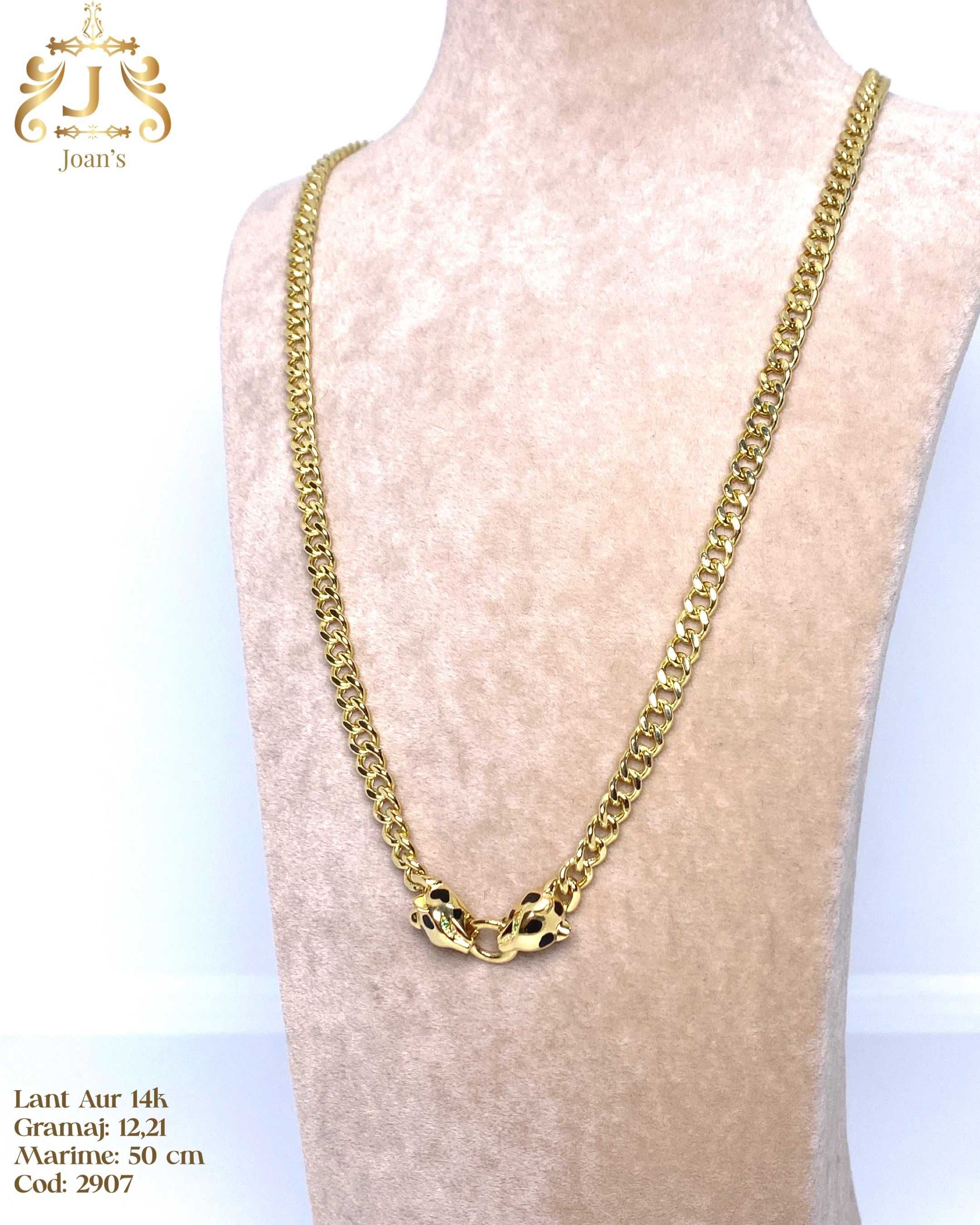 (2907) Lant Aur 14k, 12,21 grame FB Bijoux Euro Gold