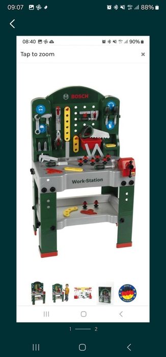 BOSH banc de lucru cu accesorii