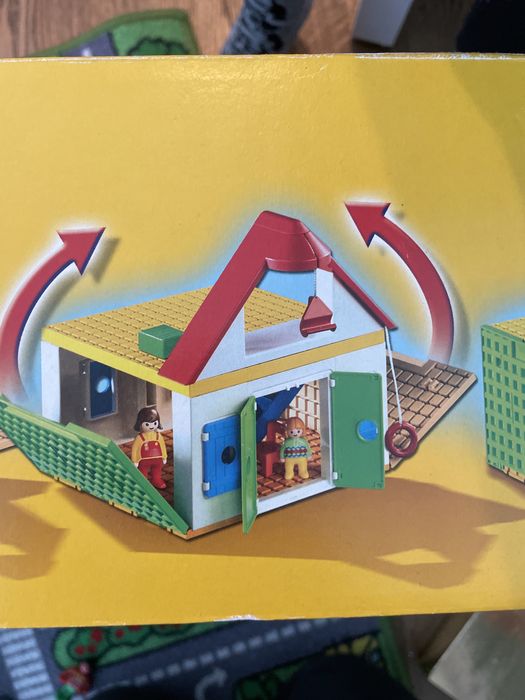 Конструктор-Playmobil  Моята първа ферма 6750 и Строител кран 70165