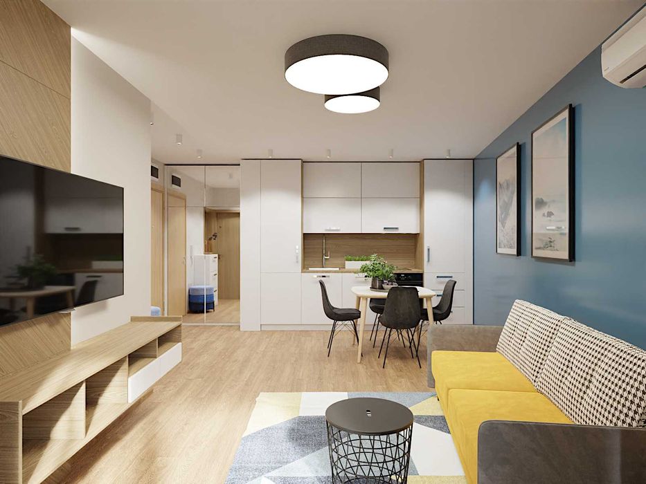 Дава се под наем Двустаен апартамент в София, Манастирски ливади - 70 кв.м за 650 € - Снимка #1