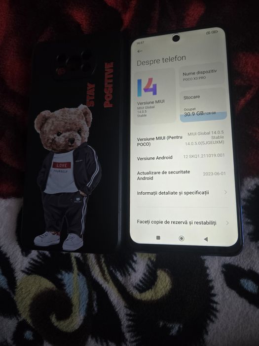 Xiaomi poco x3 Pro 128 GB fără urme de uzură !!!