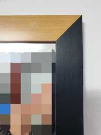 Oglinda perete in doua culori