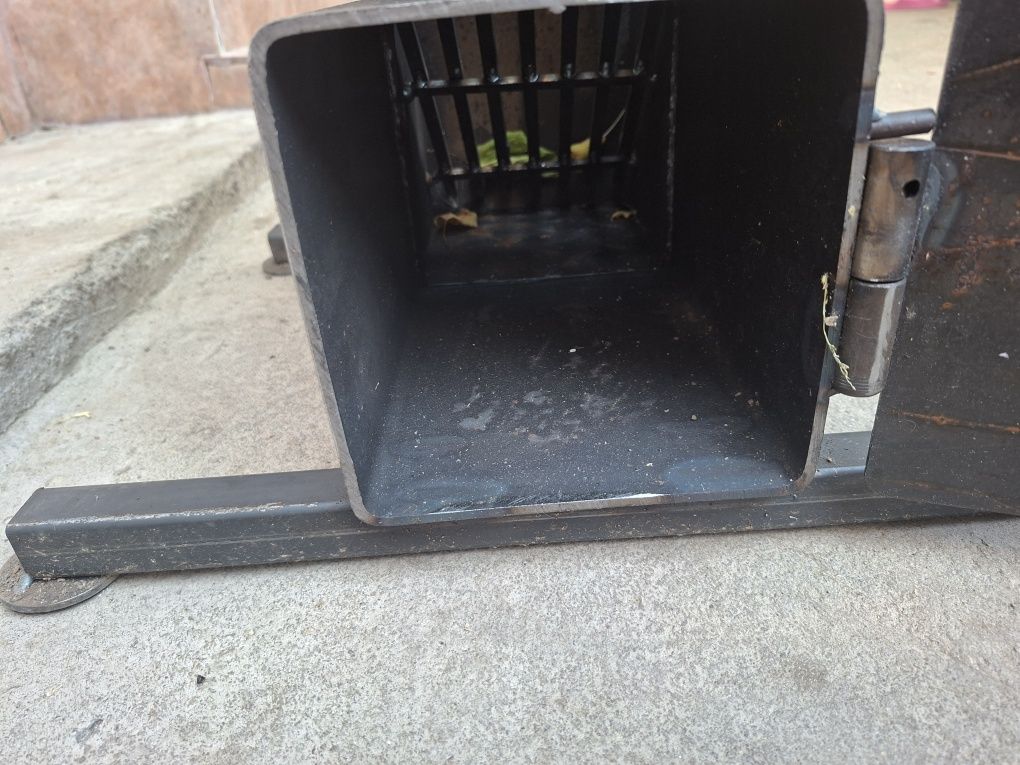 Soba Rocket Stove pentru tuci / ceaun