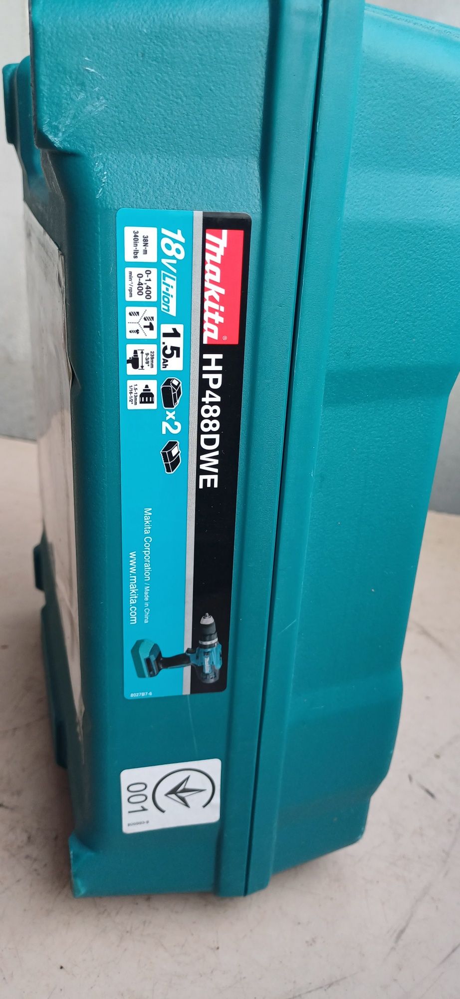 Чисто нов винтоверт MAKITA HP457 D