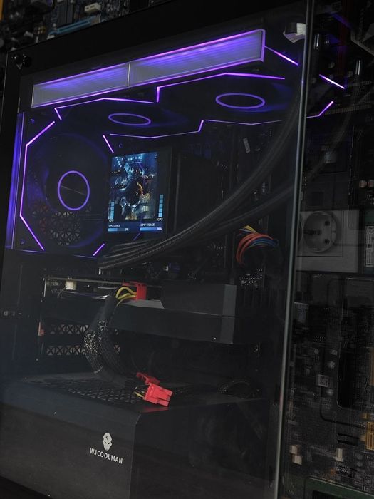 Игровой компьютер как i7 10700 /RX 580 8g/16 D4