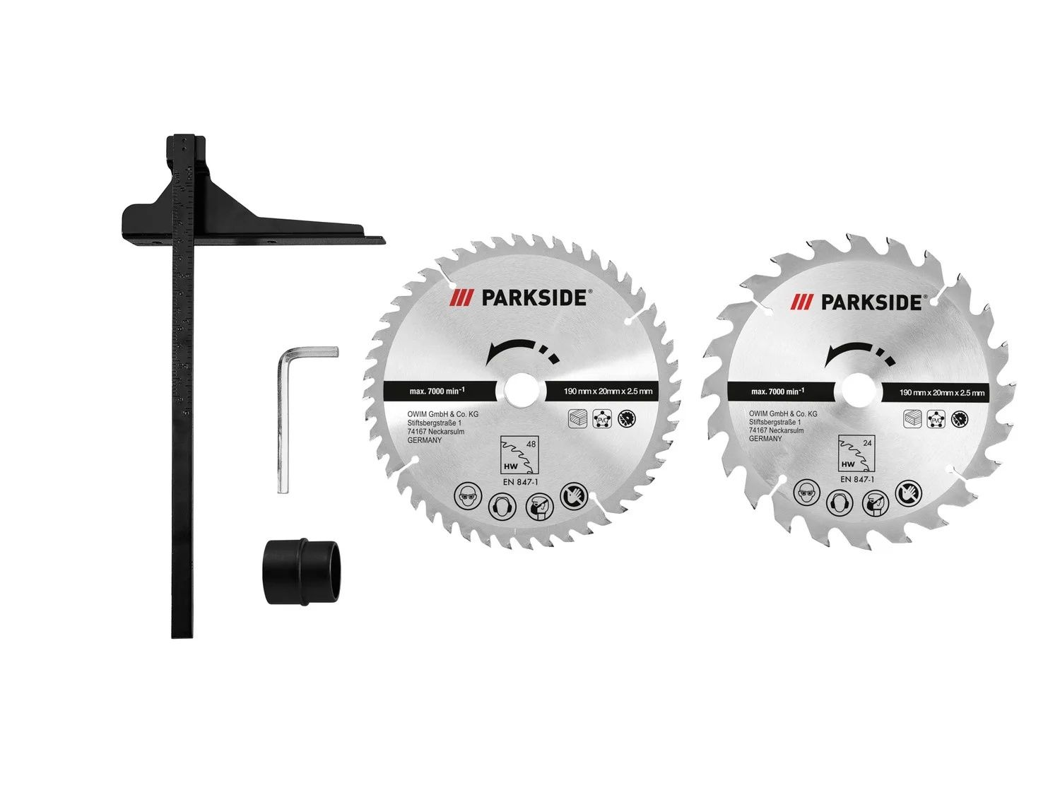 Parkside Ръчен циркуляр 1350W, Парксайд ръчен циркуляр