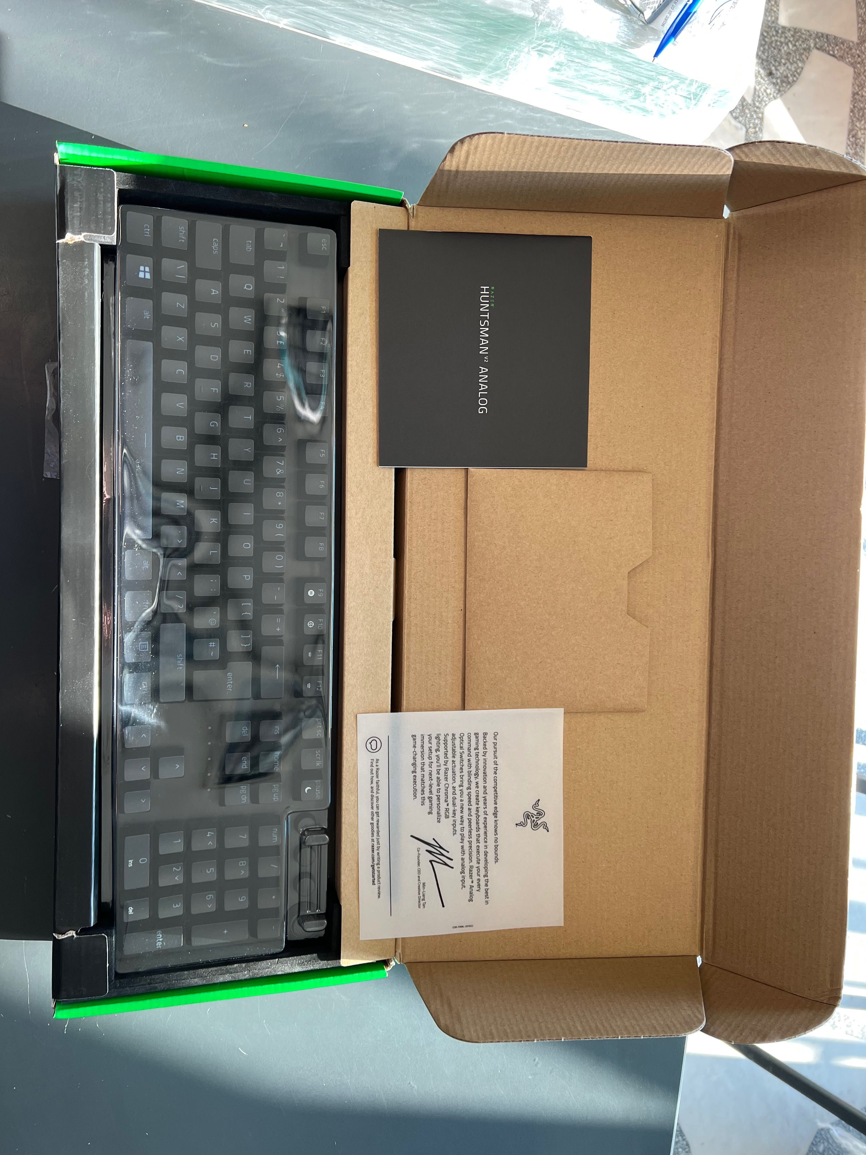 Razer huntsman V2 ANALOG
