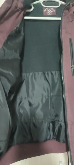 Мъжко,юношеско яке, цвят бордо, есенно, зимно.