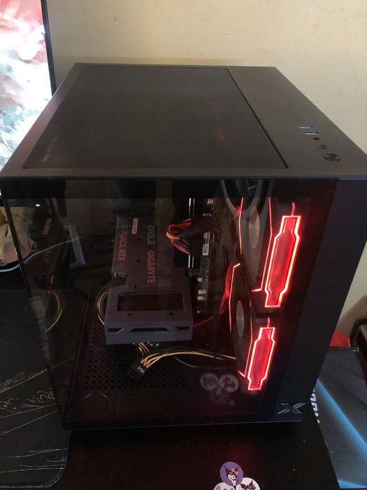 Геймърски Компютър Ryzen 5 3600X + RTX 3060 Ti 8GB | 16GB RAM | ARGB