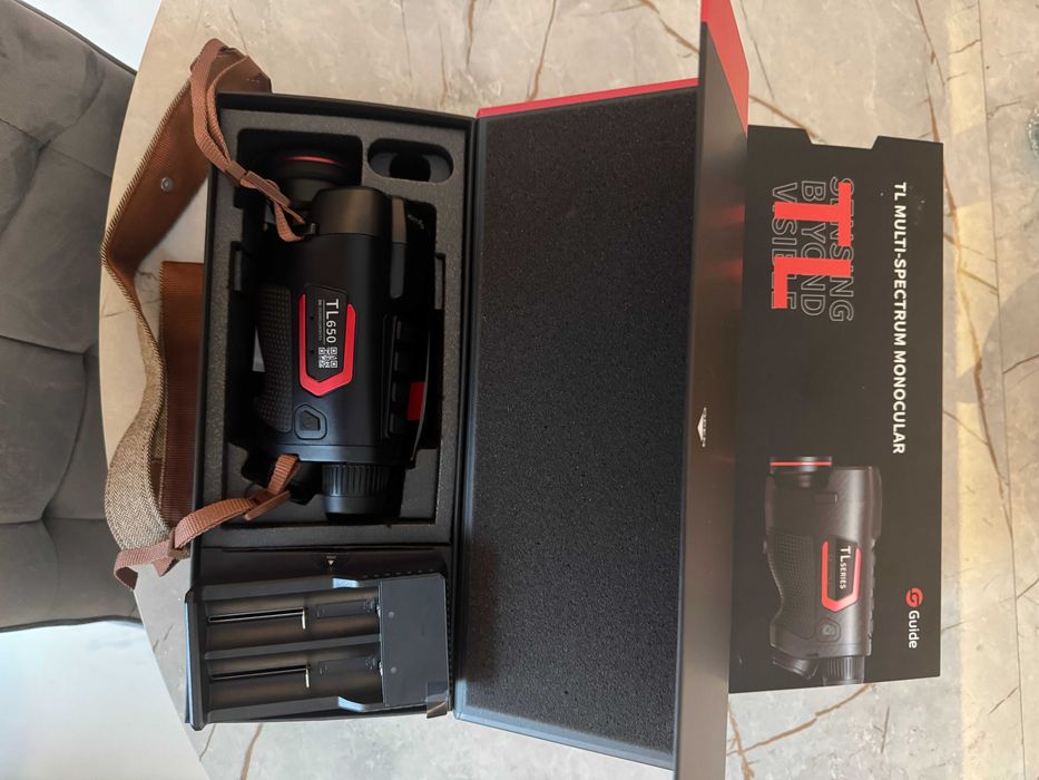 Monoclu Guide Fusion TL650: Termic + Infra + Convențional + Telemetru