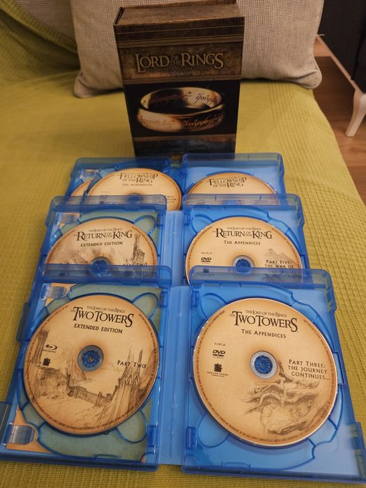 The Lord of the Rings - extended edition - colecție - blue ray
