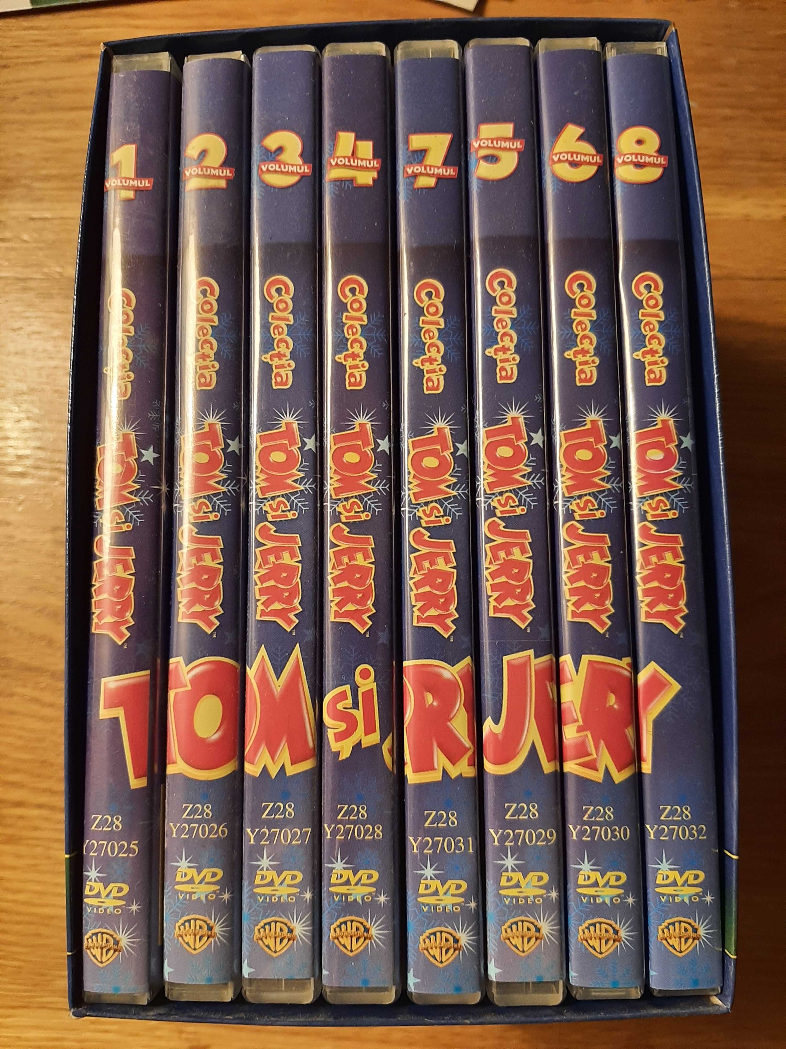 DVD Tom si Jerry vol. 1-8 colectia Adevarul