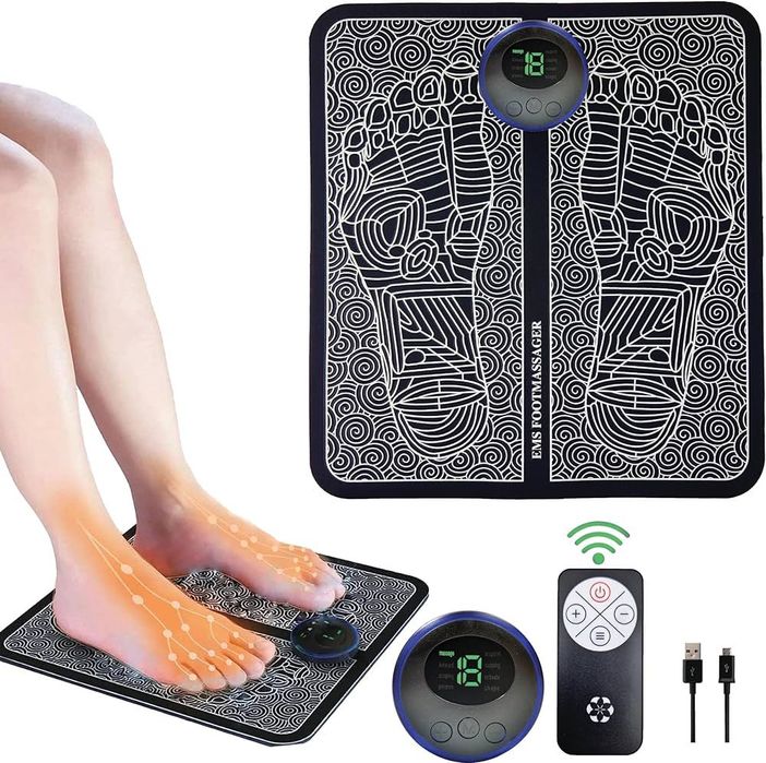 EMS масажор за стъпала – електростимулация за болка, релаксация