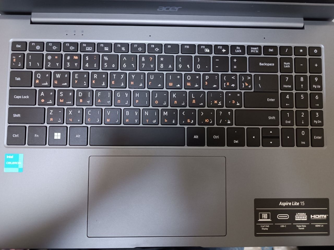 Ноутбук aser Aspire Lite